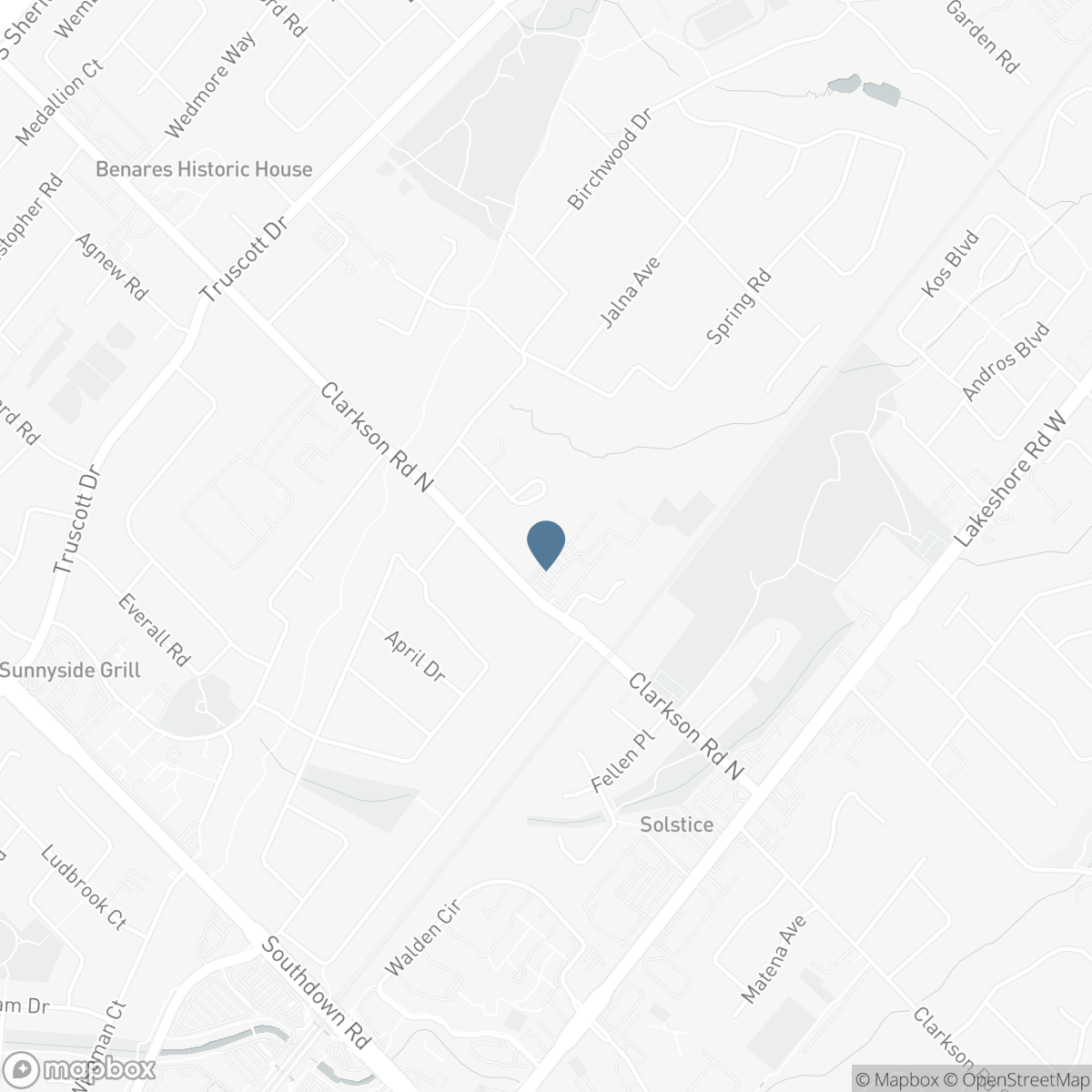 6 - 1205 CLARKSON ROAD N, Mississauga, Ontario L5J 2W1